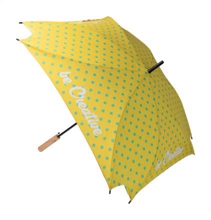 CreaRain Square RPET custom umbrella - white (NAD-AP718691)