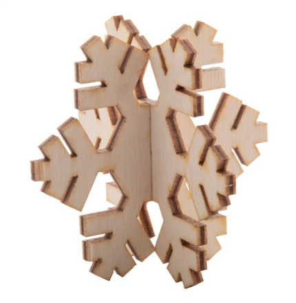 Creax Plus karta/kartka świąteczna - płatek śniegu - naturalny (NAD-AP718658-A)