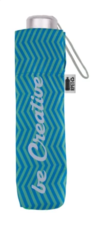 Flumber RPET custom folding umbrella pouch - white (NAD-AP718697)