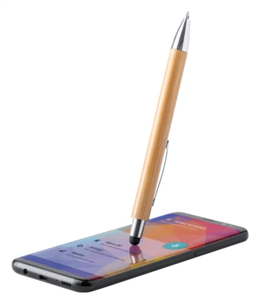 Kaizu Bambus-Kugelschreiber & Touchpen - natur (NAD-AP721866-10)