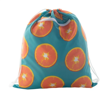 CreaDraw Zip Individueller Turnbeutel - weiß (NAD-AP718540-01)