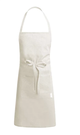 Cuoco cotton apron - beige (NAD-AP721940-00)