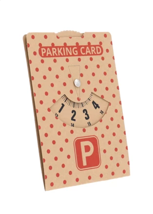 CreaPark Eco karta parkingowa - naturalny (NAD-AP718533)