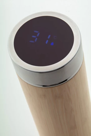 Temboo termos z termometrem - naturalny (NAD-AP810463)