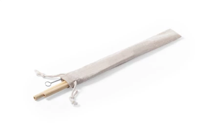 Piltu słomka / zestaw słomek bambusowych - naturalny (NAD-AP721976)