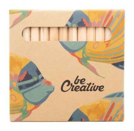 Penxil 12 Eco custom 12 pc pencil set - natural (NAD-AP716445)