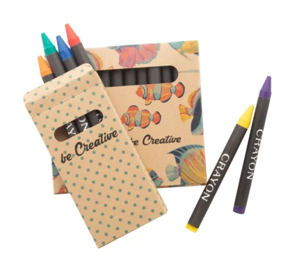 Craxon 6 Eco custom 6 pc crayon set - natural (NAD-AP716446)