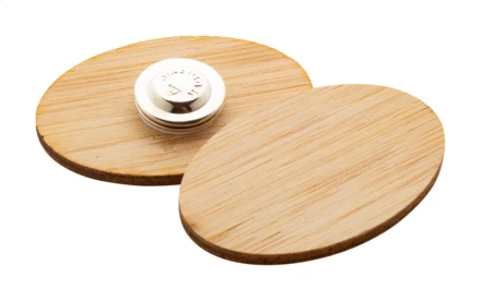 BooBadge bambusowa przypinka/pins - naturalny (NAD-AP716415-B)