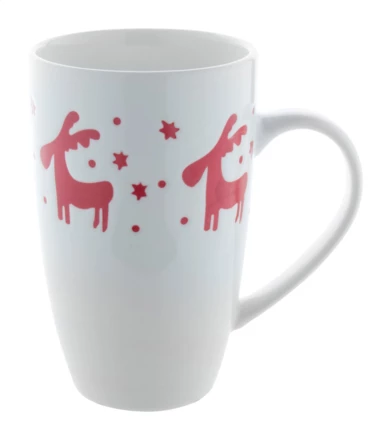 Lempaa porcelain Christmas mug - white (NAD-AP803418)