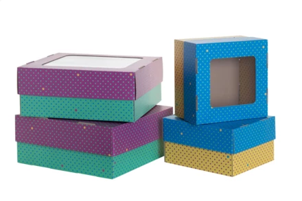 CreaBox Gift Box Window S kartonik/pudełko - biały (NAD-AP716143-01)