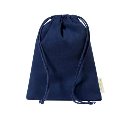 Speer organic cotton scarf - dark blue (NAD-AP722094-06A)