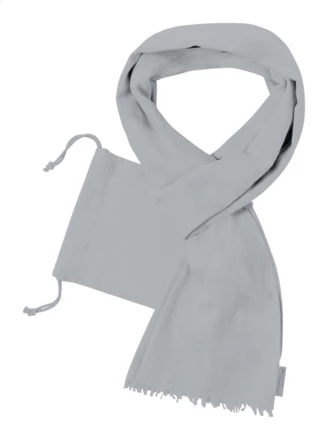 Speer organic cotton scarf - grey (NAD-AP722094-77)