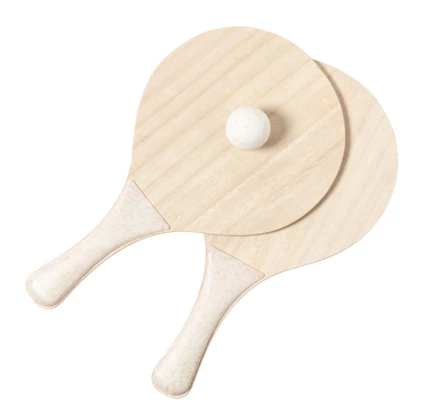 Sandfly zestaw do tenisa plażowego - naturalny (NAD-AP722163)