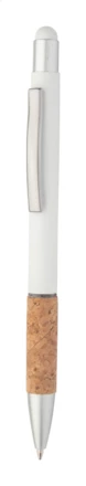 Corbox touch ballpoint pen - white (NAD-AP806985-01)
