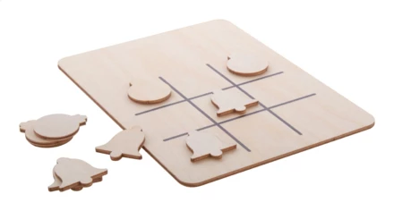 TixTax świąteczne kółko i krzyżyk - naturalny (NAD-AP716494-B)