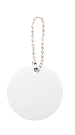 Felty custom keyring, circle - white (NAD-AP716530-A)