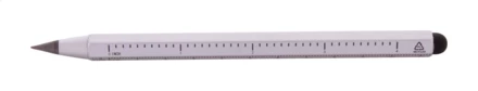 Ruloid Tintenloser Stift mit Lineal - silber (NAD-AP800493-21)