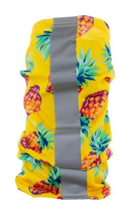 CreaScarf Reflect custom reflective multipurpose scarf - white (NAD-AP716571)