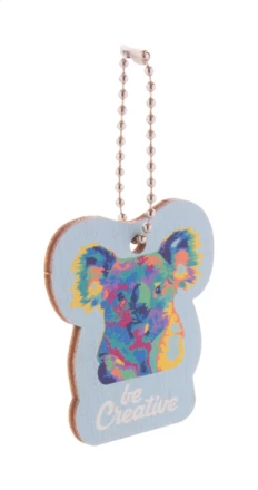 CreaFob Wood custom keyring - natural (NAD-AP716564)