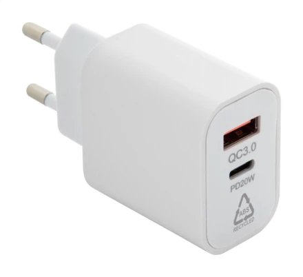 Recharge RABS USB wall charger - white (NAD-AP864017-01)