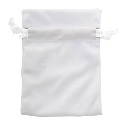 SuboGift S mała personalizowana torebka/woreczek na prezent - biały (NAD-AP716668-01)