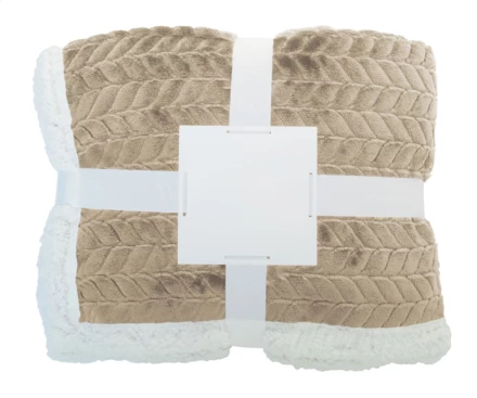 Foglio koc RPET - beżowy (NAD-AP861009-00)