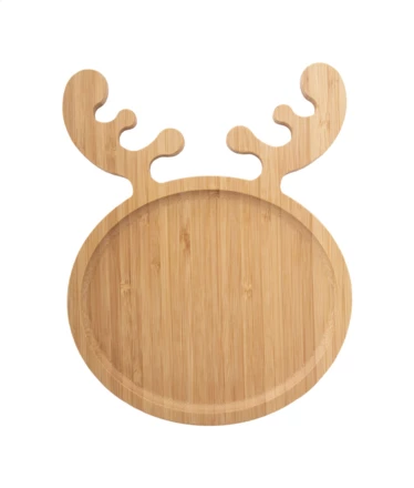 Valipala Świąteczny talerz na przekąski - naturalny (NAD-AP808064)