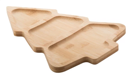 Kongle Świąteczny talerz na przekąski - naturalny (NAD-AP808065)