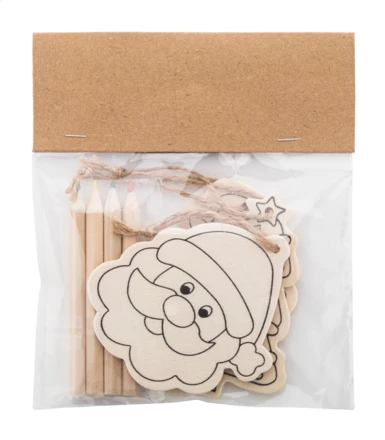 Sormela ozdoby choinkowe do kolorowania - naturalny (NAD-AP800747)