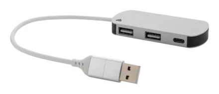 Raluhub hub USB - srebrny (NAD-AP864022-21)