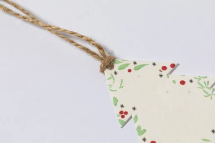 Nuvli ozdoba choinkowa / choinka - naturalny (NAD-AP732245-B)