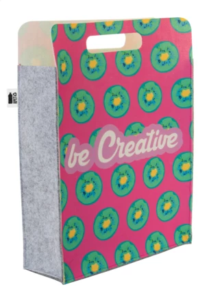 CreaFelt Shop D personalizowana torba na zakupy RPET - biały (NAD-AP716685)