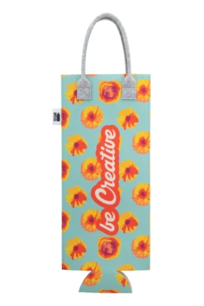 CreaFelt Vino personalizowana torba na wino RPET - biały (NAD-AP716692)