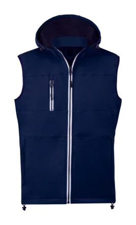 Netly softshell bodywarmer vest - dark blue (NAD-AP732384-06A_L)