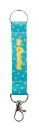 SuboRing custom RPET keyring - white (NAD-AP716755)