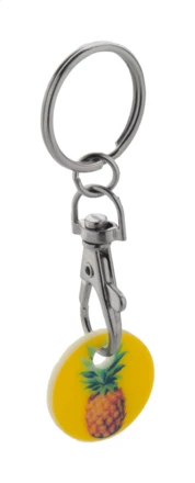 ColoShop trolley coin keyring - white (NAD-AP716751)