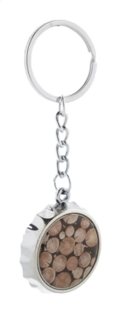 Bubly bottle opener keyring - silver (NAD-AP874026)
