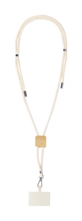 Cohol Neck smycz / etui na telefon - naturalny (NAD-AP733846-C)