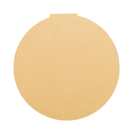 CreaStick Circle Eco personalizowany notatnik z kartkami samoprzylepnymi - naturalny (NAD-AP716765)