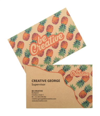 Visicard Eco personalizwane wizytówki - naturalny (NAD-AP716762)