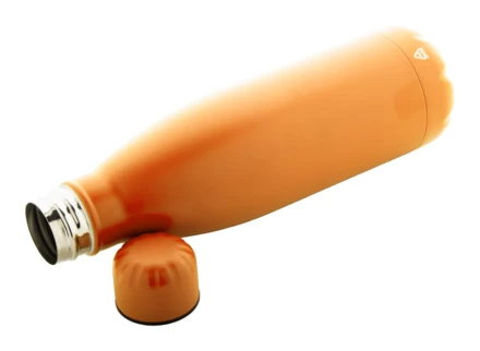 Refill butelka ze stali nierdzewnej z recyklingu - pomarańcz (NAD-AP808117-03)