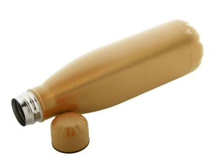 Refill butelka ze stali nierdzewnej z recyklingu - złoty (NAD-AP808117-98)