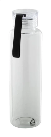 Vitrem szklana butelka z recyklingu - czarny (NAD-AP808099-10)