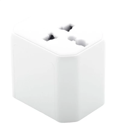 Jetsetter travel adapter - white (NAD-AP864046-01)