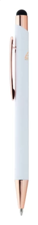 Auros touch ballpoint pen - white (NAD-AP808108-01)
