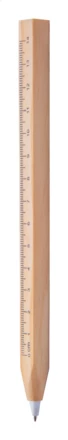 Burnham Black długopis / linijka - naturalny (NAD-AP808138)