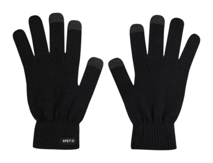 Retouch rękawiczki RPET do ekranów dotykowych - czarny (NAD-AP735470-10)