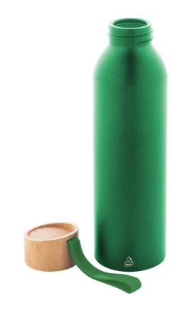 Ralusip Plus butelka z aluminium z recyklingu - zielony (NAD-AP800560-07)
