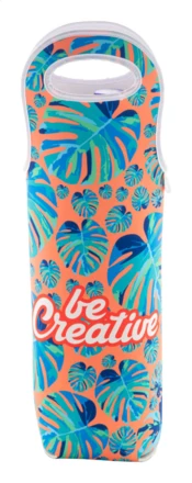 VinoBag personalizowana torba RPET na wino - biały (NAD-AP716786-01)