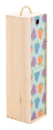 VinoBox pudełko prezentowe na wino wykonywane na zamówienie - naturalny (NAD-AP716809)